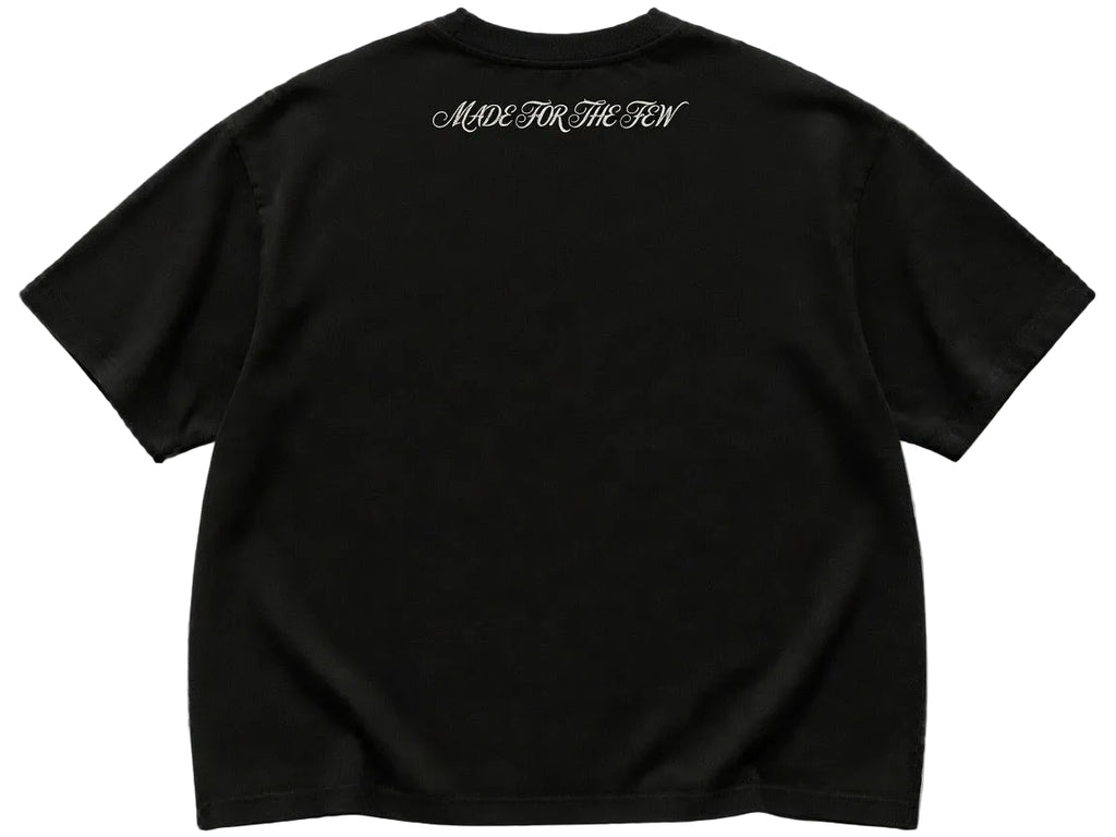 POPCLTR 37 Flag Tee - Black / White