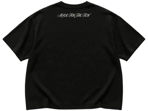 POPCLTR 37 Flag Tee - Black / White